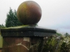 Buff sandstone ball finial