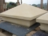 Natural sandstone wall cappings