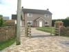Bespoke sandstone capping for a wall