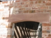 Sandstone lintel matched for a restoration