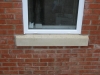 Buff sandstone sill and lintel set