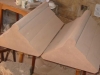 Natural sandstone copings made in Cheshire