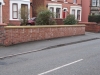 Hand-made sandstone copings in Wrexham