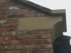 Hand-carved sandstone detail matched to an original