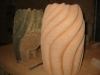 Carved sandstone ornament