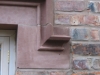 Sandstone label stop and moulding
