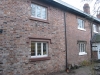 Carved sandstone feature stone