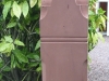 Sandstone moulded detail cut to match existing