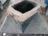 Replicated sandstone window detail