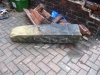 Bespoke carved sandstone feature