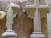Bespoke carved sandstone feature