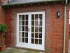 Natural sandstone door surround