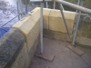 Sandstone feature at Pontcysyllte bridge.