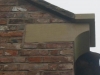Moulded sandstone corbel detail