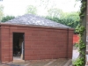 Buff sandstone quoin stones