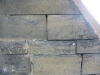 Sandstone walling at St Mary's Church Treuddyn