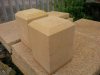 Oak posts seated on sandstone staddle stones