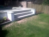 Sandstone steps matched for a restoration