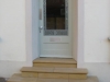 Flight of sandstone steps