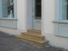 Bespoke sandstone steps for a property