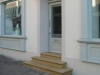 Sandstone steps matched for a restoration