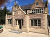 Hand-crafted sandstone at Tryn Hall Rossett