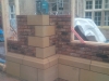 Stonework completed at Tryn Hall Rossett