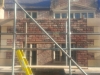 Sandstone quoins and surrounds at Tryn Hall Rossett