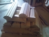 Natural sandstone door surround