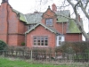 Red sandstone door surround matched for a restoration