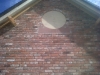 Red sandstone window surround by JB Stone